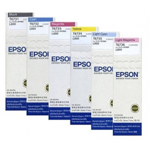 6x Epson tusze L800 L805 L850 L1800 drukarki T673