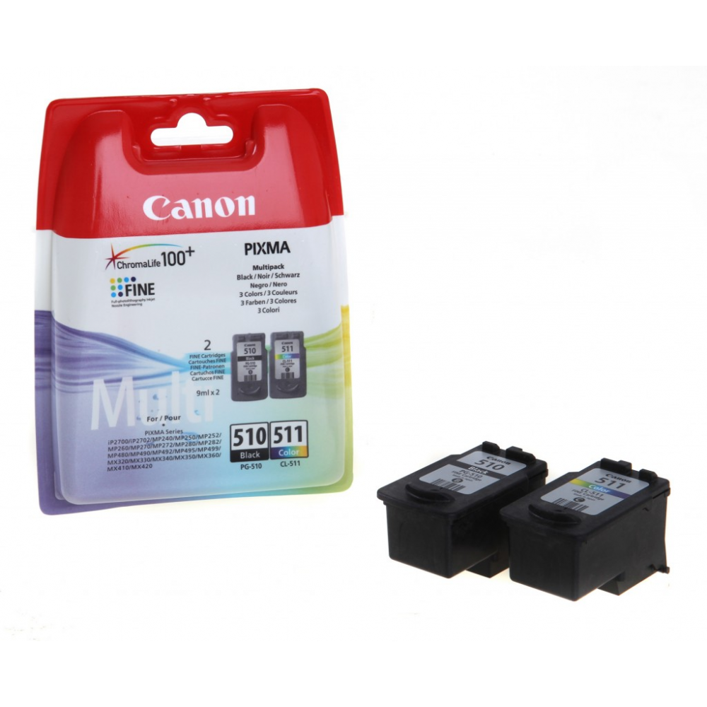 CANON PG510 + CL511 Tusze kpl MP250 MP260 MP280 drukarki pixma