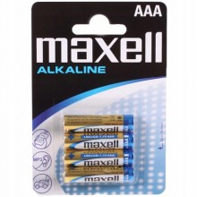 4x AAA bateria alkaliczna MAXELL LR03 mały paluszek cienkie